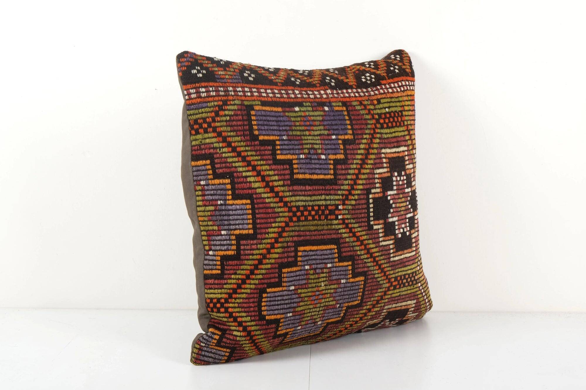 Vintage kilim cushion cover 61x61 cm