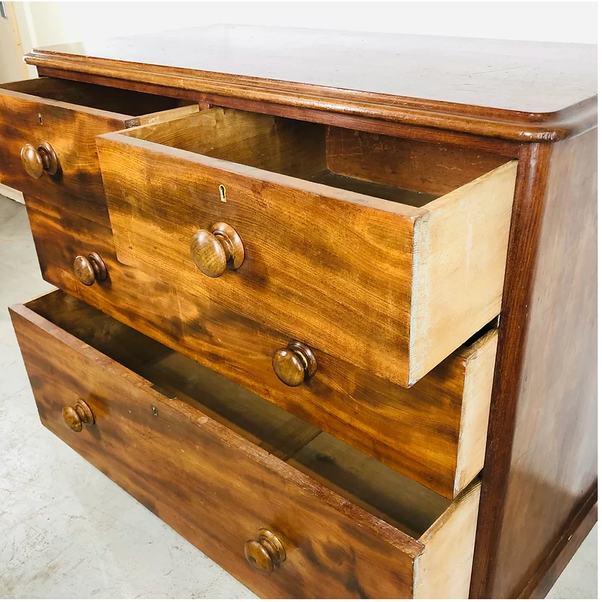 Antique English chest of drawers