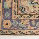 4x8 Pale Orange Classic Vintage Rug, 133x233Cm SK 2536