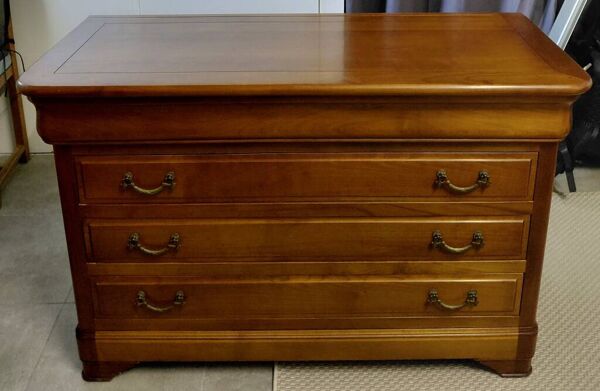 Commode Coiffeuse bois massif Merisier