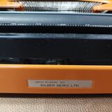 Silver Reed Silverette S Typewriter Orange