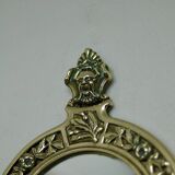 Single vintage Swedish brass sconce