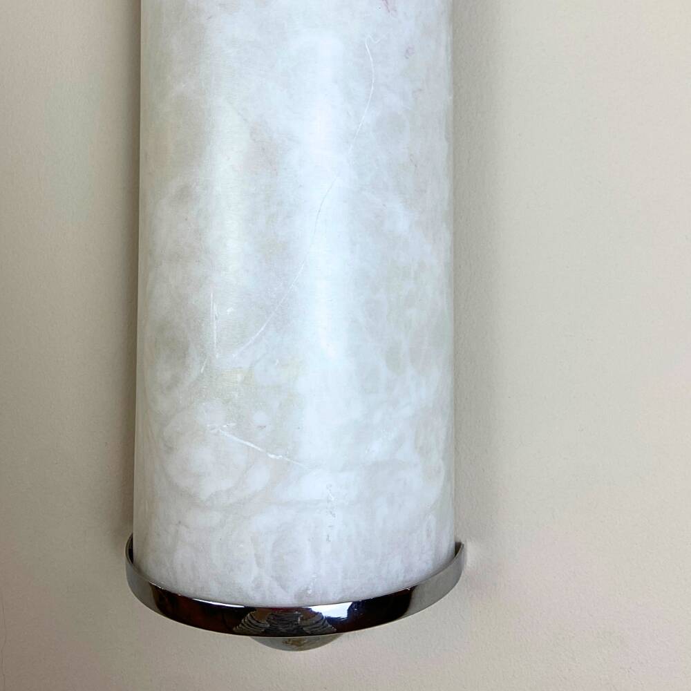 Alabaster Wall Sconce from Eclipsi, Spain, 1990s