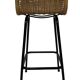 Tabouret de bar vintage Dirk van Sliedregt Rohe Noordwolde 1960 Pays-Bas