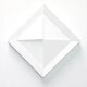 Gilbert Swimberghe, White Lacquered Wood Relief