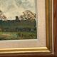 Huile sur toile scandinave – « Campagne » par Holmult