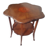 table d'appoint en marqueterie vintage the peppercorn brothers deptford broadway  quelques traces d'