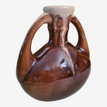 Vase ceramique amphore gustave de bruyn lille fives art nouveau modèle 1498