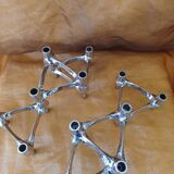 Bougeoirs nagel/stoff modulables (6) vintage