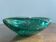 Green Murano ashtray