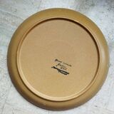 Sarreguemines round dish "Chaumière"