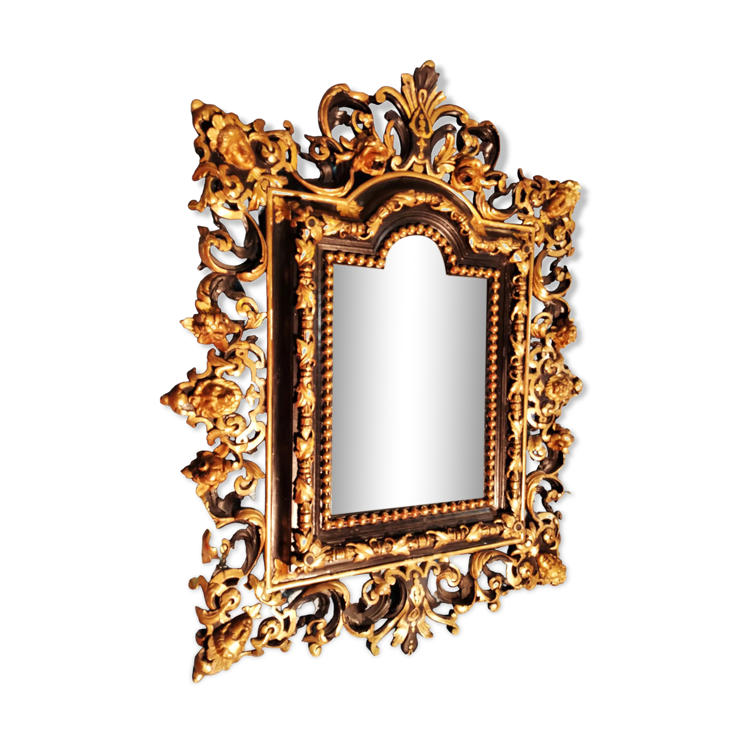 Baroque mirror Italy XIXth century