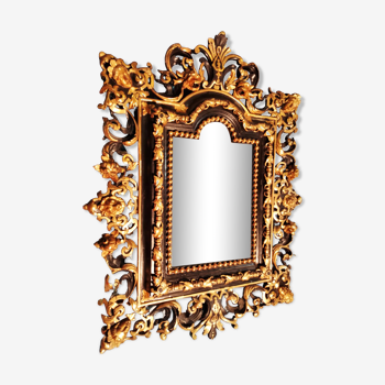 Miroir baroque Italie XIXème siècle