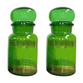 Pair of apothecary jars