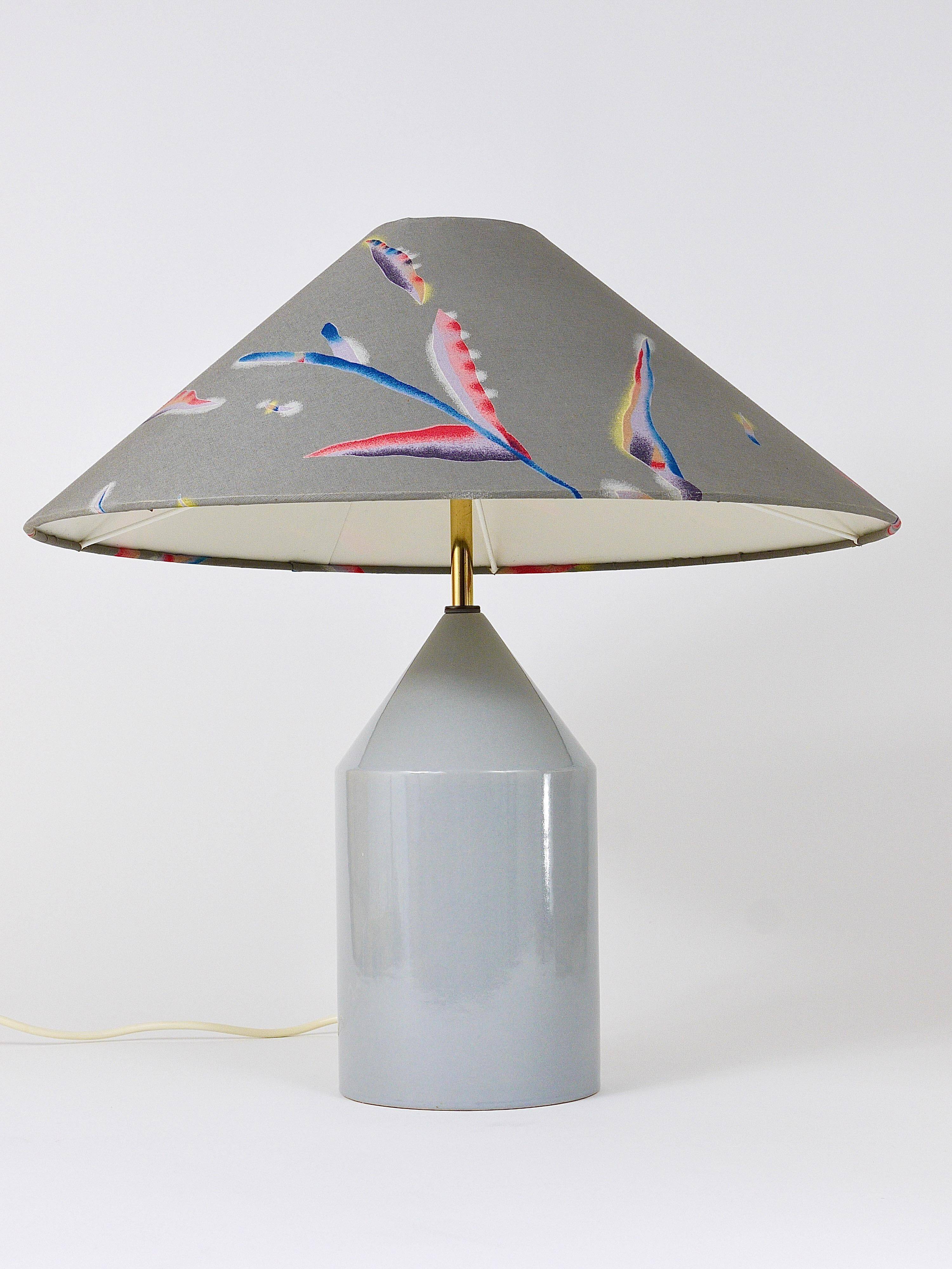 Post-modern coloured table lamp, Italy, 1980s