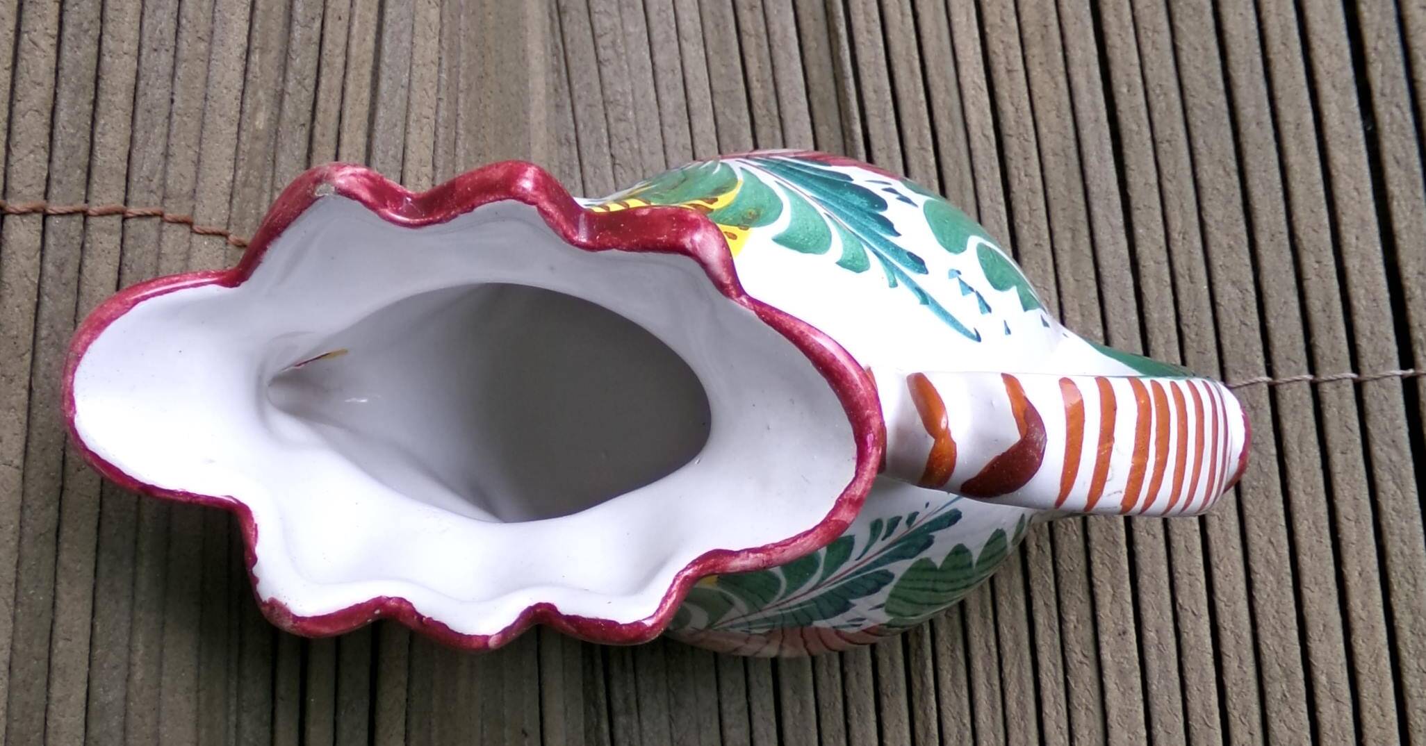 jug large pitcher rooster