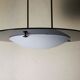 Modernist glass pendant light, 70s