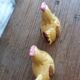 Salière poivrier zoomorphes poule barbotine
