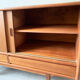 Danish vintage teak enfilade, 60s