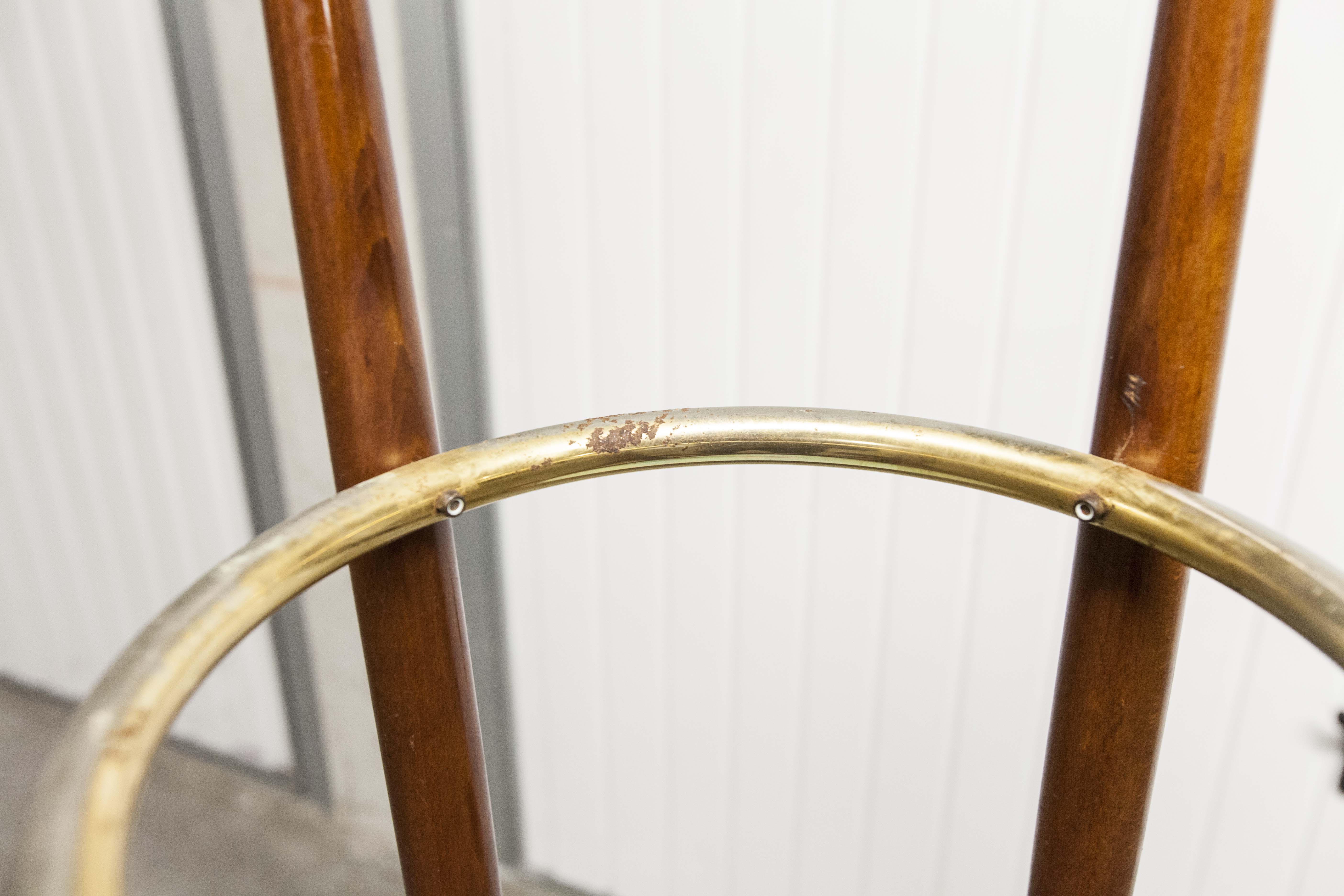 Pair bar stools Hindermann Wellereau