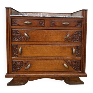 Commode Art Déco, plateau