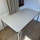 USM Haller desk in pearl grey laminate