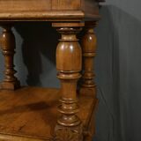 Small Solid Walnut Coffee Table, Louis-Philippe Style – Late 19th Century