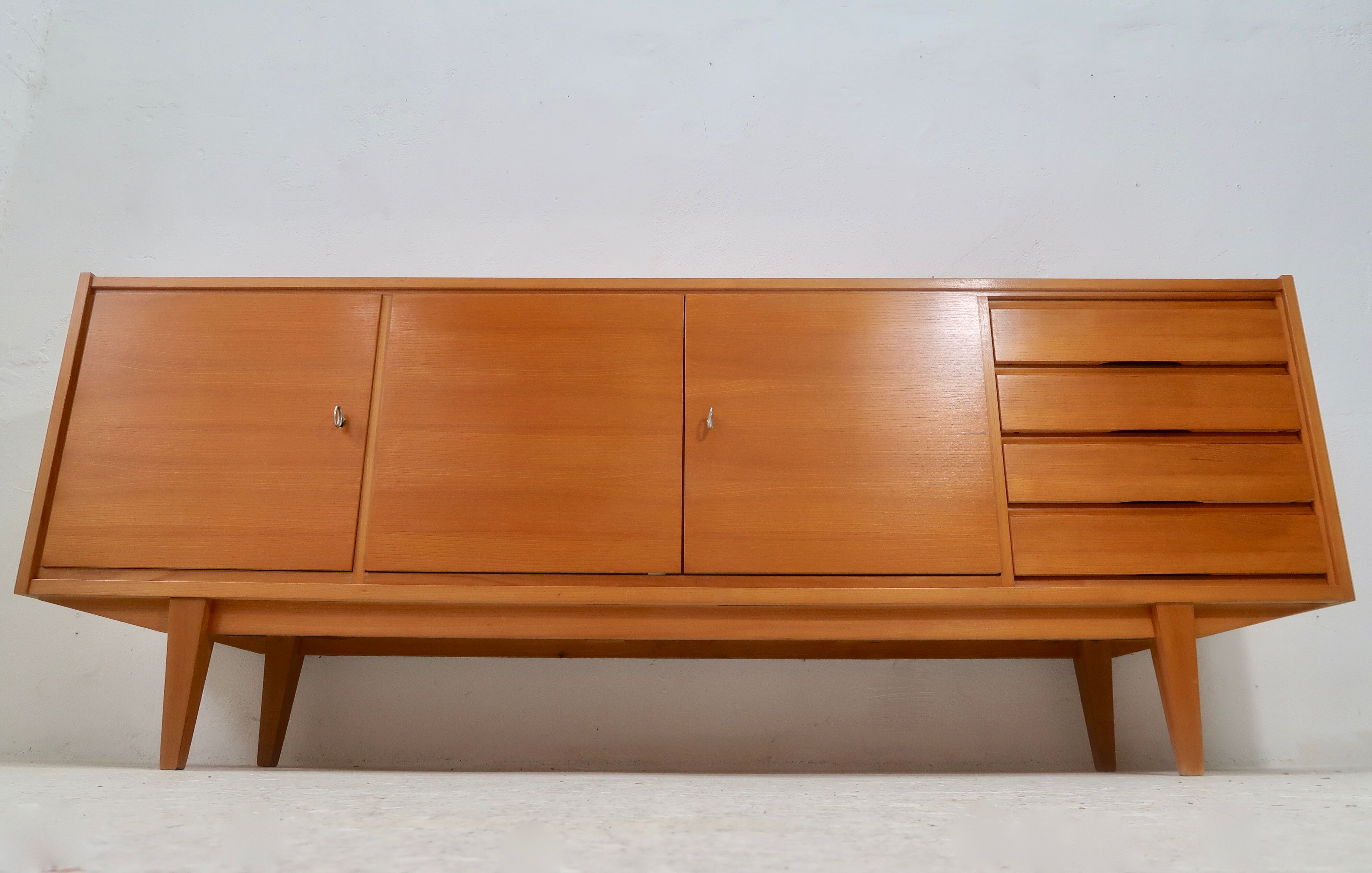 Mid-century ashwood sideboard, 1950s