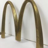 Former McDonald's brass sign 1980