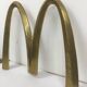 Former McDonald's brass sign 1980