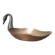 Swan empty pocket in brass