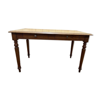 Table bureau en chêne