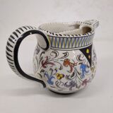 Double ceramic pitcher container
