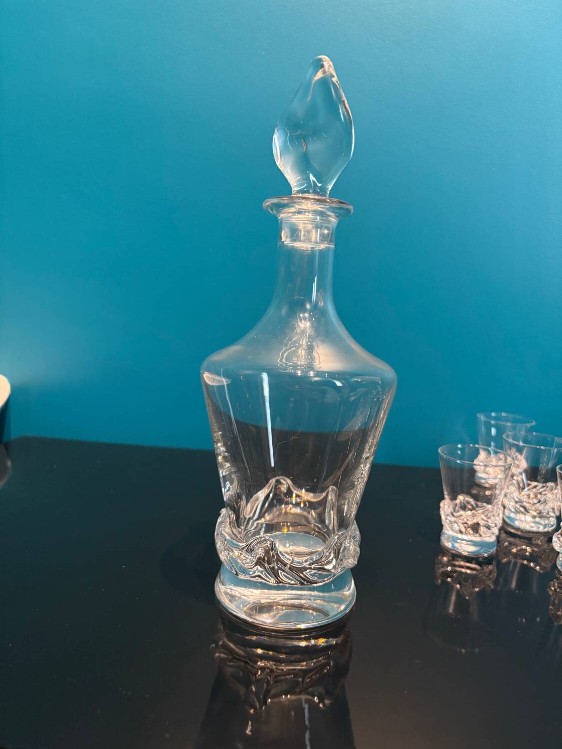Daum liqueur service, 1950s