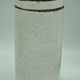 Contemporary design roll vase signed