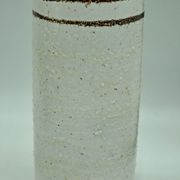 Contemporary design roll vase signed
