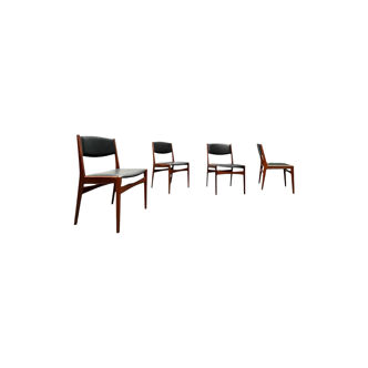 Ensemble de 4 chaises vintage