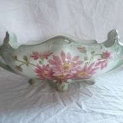 Faience gardener Luneville k&g art nouveau flower decoration