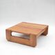 Table basse en orme par la Maison Regain, 1960