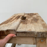 Wooden painter's stepladder