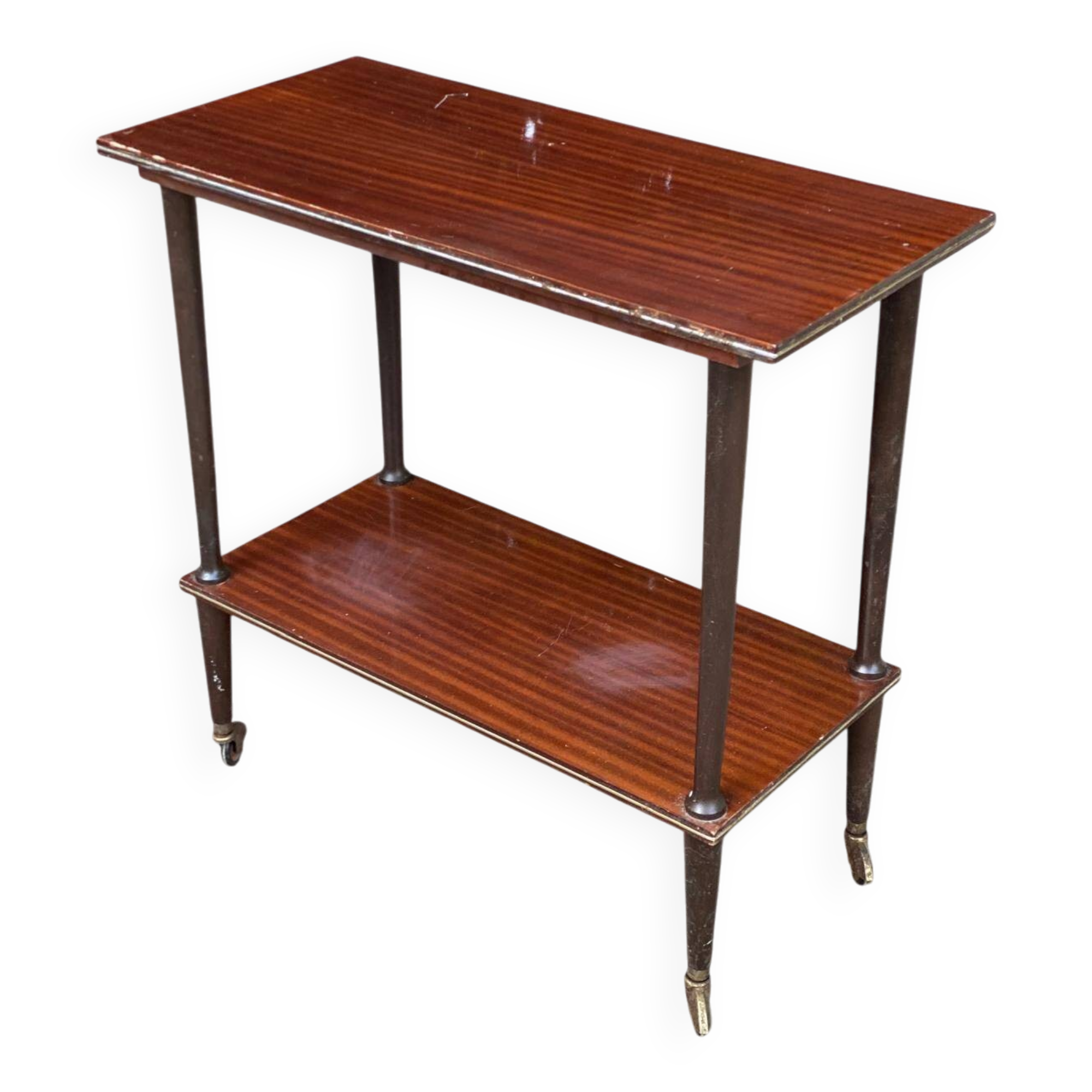 Scandinavian rosewood serving trolley 1960