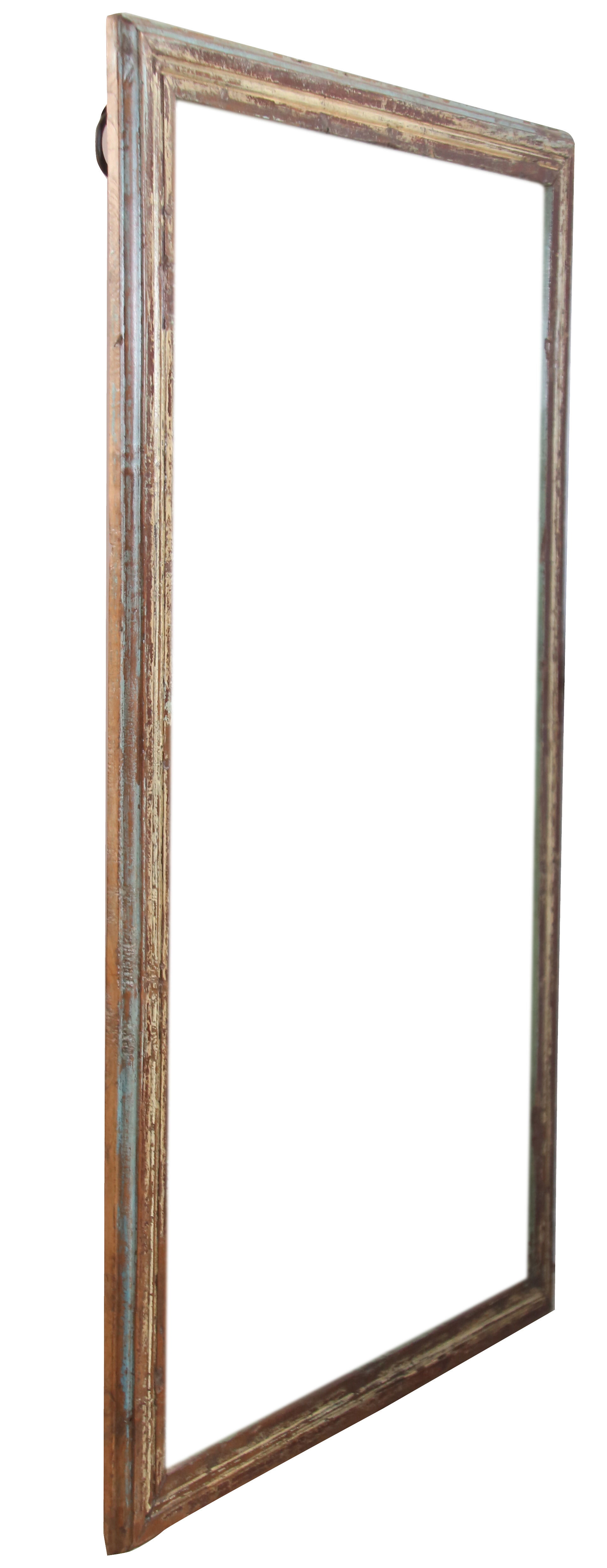 Old Burmese teak mirror