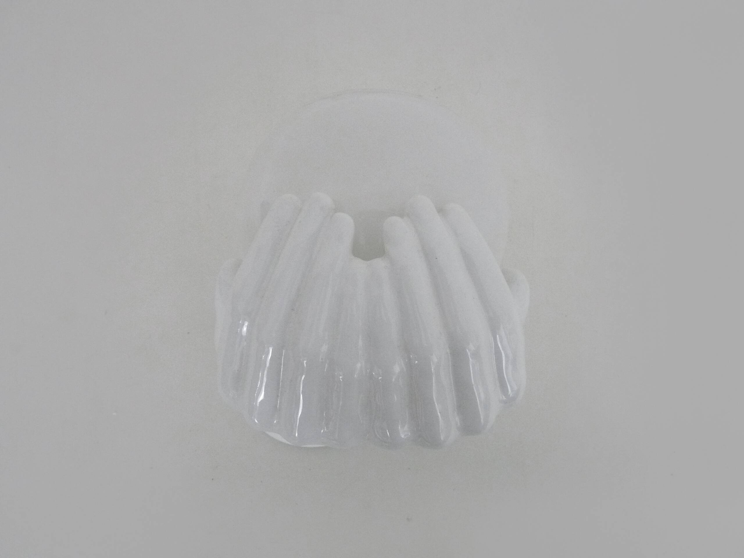 Ceramic pair of hands wall light from the 1970s.