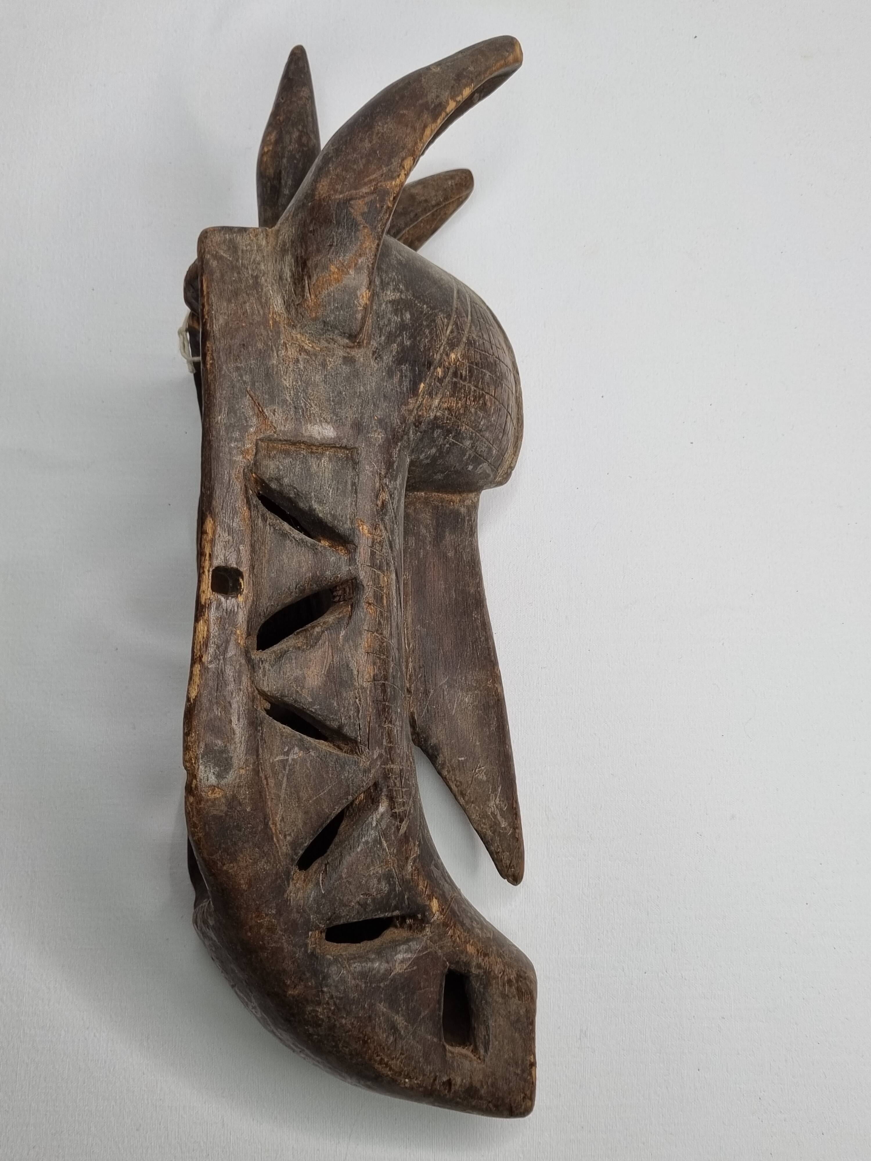 African Suruku mask from Koré, Bambara, Mali, mid-20th century