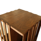 Old revolving library in solid oak