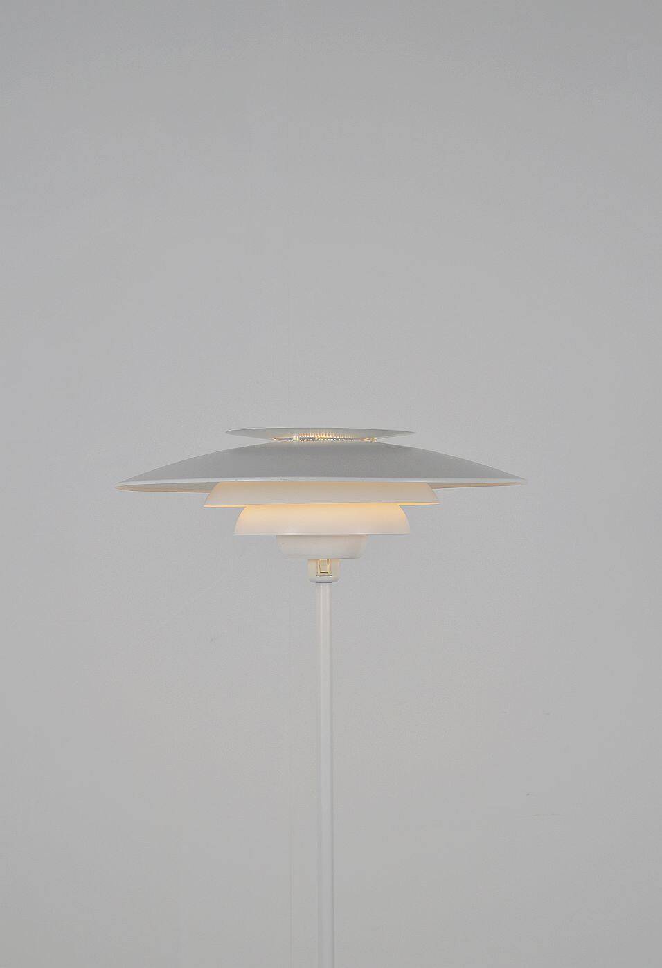 Danish floor lamp 1049-6 by Jeka Metaltryk, 1970s