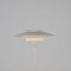 Danish floor lamp 1049-6 by Jeka Metaltryk, 1970s