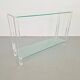Table console en verre et acrylique The Hague de Bor Design, années 1990.
