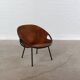 Chaise ballon vintage Lusch Mid Century Design 50er 60er