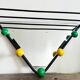 Porte manteau mural boules vintage